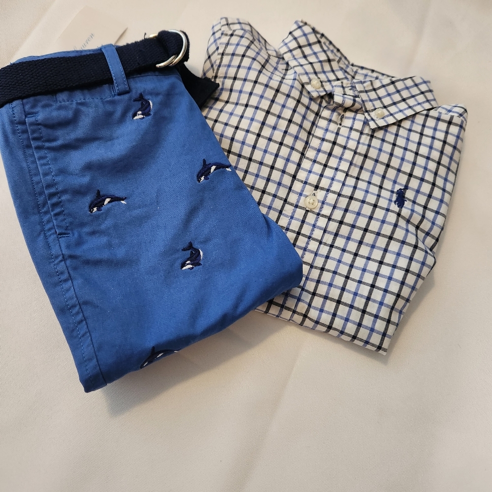 Ralph Lauren 2 piece size 12 months